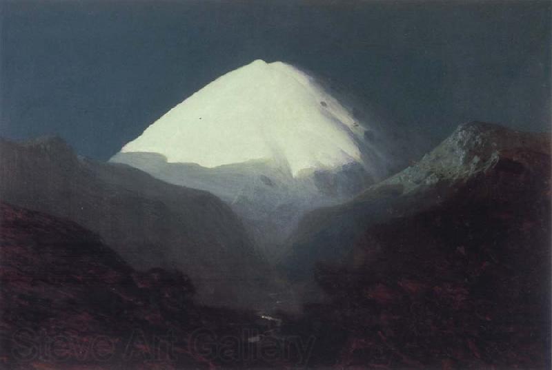 Arkhip Ivanovich Kuindzhi Elbrus-Moonlight Norge oil painting art